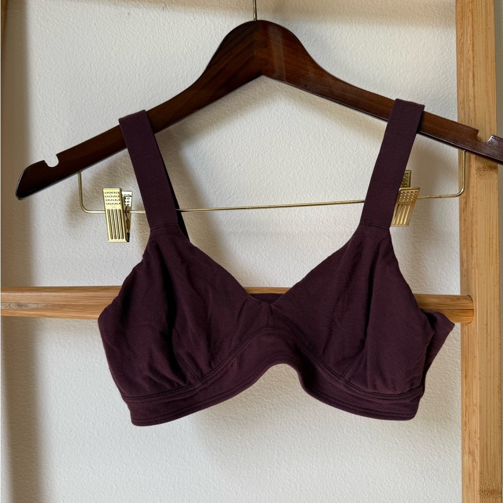 Chic Dark Brown Women's Bra